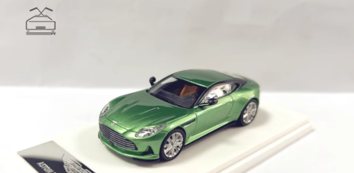 1/64 Aston Martin DB12 (Light Green) Diecast Car Model