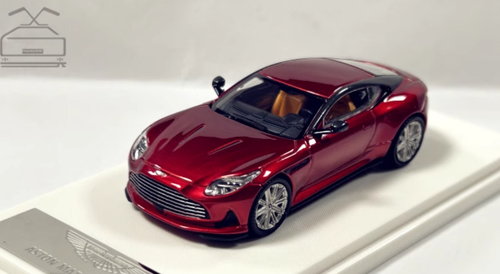 1/64 Aston Martin DB12 (Red) Diecast Car Model - LIVECARMODEL.com