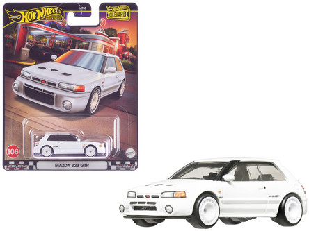 Mazda 323 GTR RHD (Right Hand Drive) White 