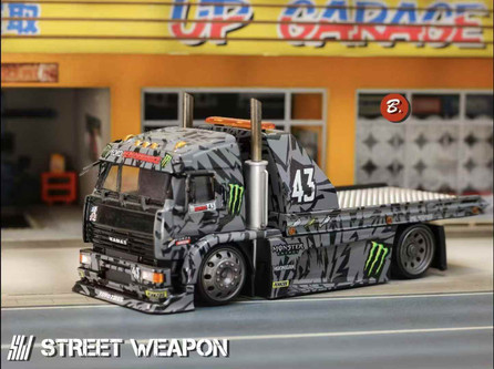 1/64 SW KamaZ Tow Truck Monster Diecast Car Model - LIVECARMODEL.com
