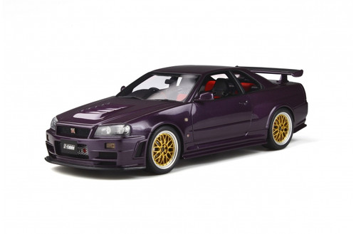 1/18 OTTO Nissan Skyline GT-R GTR Nismo Z-Tune (R34) (Purple) Resin Car  Model