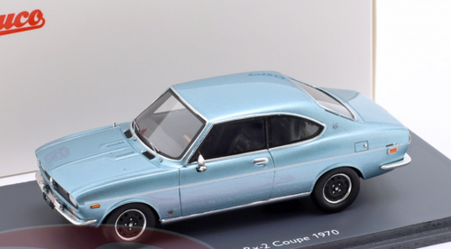 1/43 Schuco 1972 Mazda RX-2 (Light Blue Metallic) Car Model
