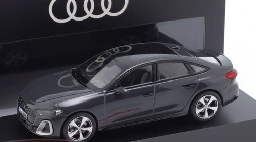 1/43 Dealer Edition 2025 Audi A5 Limousine (Magnetic Grey) Car