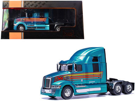 1/43 Ixo 2016 Western Star 5700 EX (Blue) Diecast Car Model