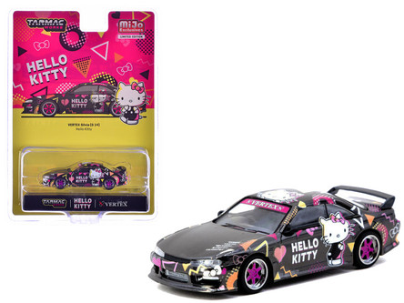 1/64 Tarmac Works Vertex Nissan Silvia S14 Hello Kitty Special