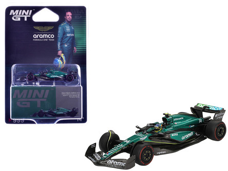 1/64 Mini GT 2024 Formula 1 Aston Martin AMR24 #14 Fernando Alonso