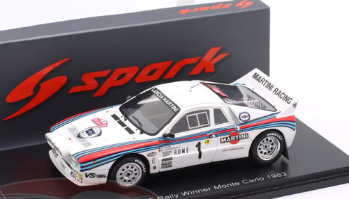 1/43 Spark Lancia 037 Rally No.1 Winner Monte Carlo Rally 1983