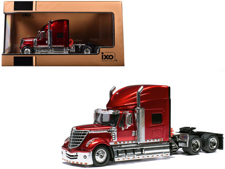 1/64 Ixo 2010 International Lonestar (Dark Red) Diecast Car Model