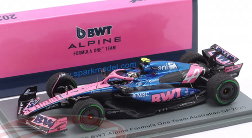 ミニカー BWT Alpine F1 Team A524 Jack Doohan 1:43 2025 Jack Doohan