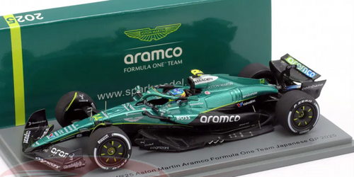 スパーク 1/43 アストンマーティン AMR25 アロンソ 日本GP F1 Pre-Order] Aston Martin F1 AMR25 #14 Fernando Alonso Japanese GP