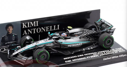 1/43 Minichamps 2025 Formual 1 Australian GP Mercedes-AMG Petronas