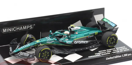 1/43 Minichamps 2025 Formula 1 China GP Aston Martin Aramco F1