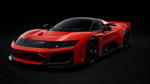 1/64 HH Model Ferrari F80 (Rosso Corsa Red) Car Model