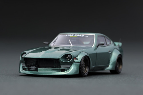 1/43 IG Ignition Model Nissan Fairlady Z S30 STAR ROAD (Green) Car