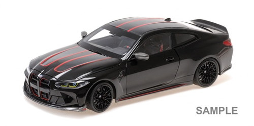 1/43 Minichamps 2024 BMW M4 CS G82 (Black Metallic with Red