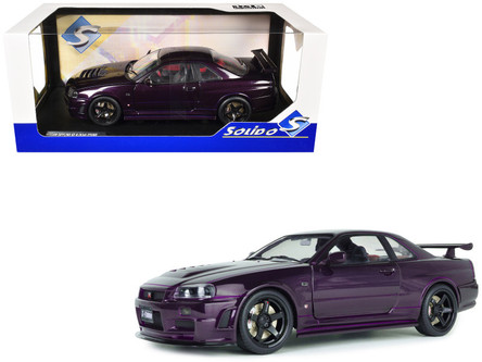 1/18 Solido 1999 Nissan Skyline GT-R GTR R34 Z-Tune (Midnight