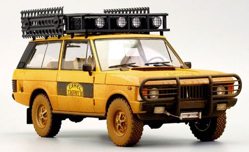 1/18 Almost Real AR 1981 Land Rover Range Rover “Camel Trophy” Sumatra Dirt  Version Diecast Car Model Limited