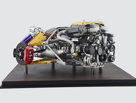CULT “Tempest” 1/6 Frontiart Pagani Huayra Engine Model Limited - LIVECARMODEL.com