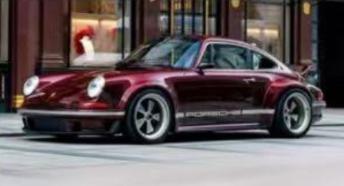 メイクアップ イデア 1/18 シンガー911(964) アイボリーホワイト Make Up Co., Ltd. / Singer 911 (964) Coupe