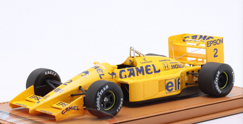 ミニカー Lotus 100T 1988 Japanese GP S.Nakajima 1/18 Tecnomodel 1988 Formula 1 Satoru Nakajima Lotus 100T #2 7th