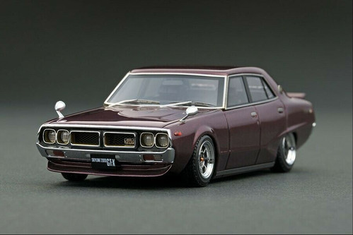 1/43 IG Ignition Model Nissan Skyline 2000 GT-X (GC110) (Purple