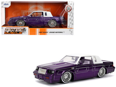 1987 Buick Grand National Candy Purple with Graphics and White Top
