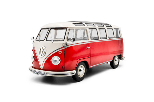 Volkswagen T1 Samba ミニカー volkswagen-t1-samba-red-white-