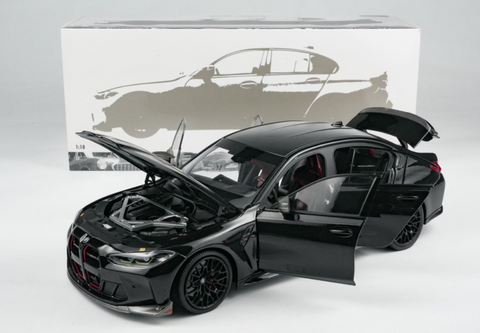 1/18 Minichamps 2024 BMW M3 CS G80 (Black Metallic) Diecast Car