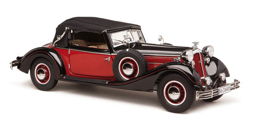 1/12 CMC 1937 Horch 853 (Black & Red) Diecast Car Model