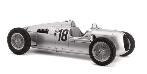 1/18 CMC 1936 Auto Union Type C #18 Eifel Race Diecast Car Model