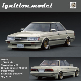 1/18 IG Ignition Model Toyota Mark II Grande Limited (GX71) (Pearl