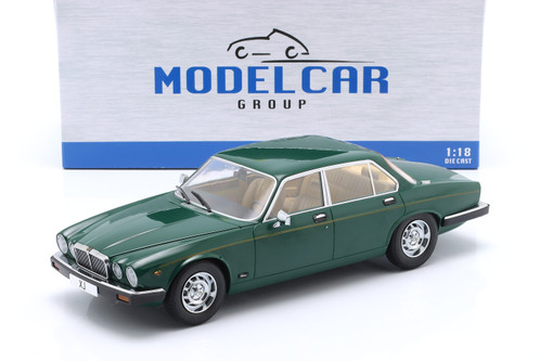 1/18 ModelCarGroup 1979 Jaguar XJ Series III (Dark Green) Diecast