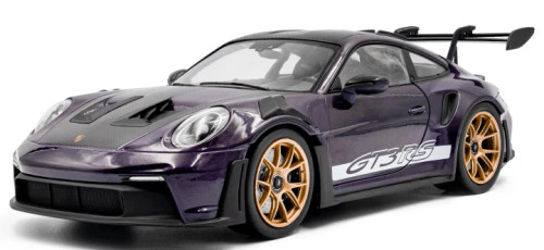 1/18 Solido 2024 Porsche 911 GT3 RS Weissach Package (Viola Purple