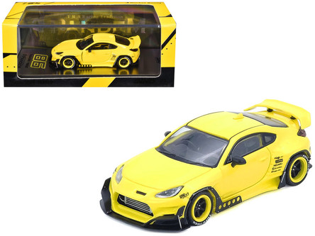 1/64 Inno Toyota GR86 Pandem (Yellow) Diecast Car Model