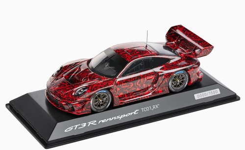 1/43 Dealer Edition Porsche 911 (992) GT3 R Rennsport TC01 RX Red