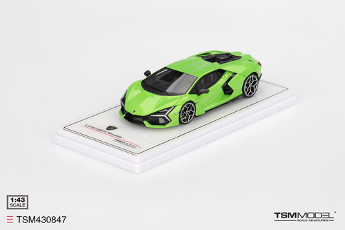 1/43 TSM Lamborghini Revuelto (Verde Selvans Green) Car Model