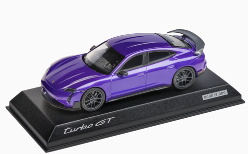 1/43 Dealer Edition Porsche Taycan Turbo (J1 PA) (Purplesky