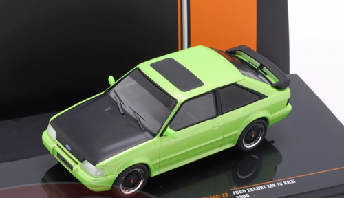 1/43 Ixo 1990 Ford Escort MK IV (Green Metallic) Car Model