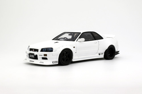 1/18 OTTO 2019 Nissan Skyline GT-R GTR R34 BNR34 By KRC (Pearl