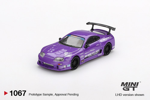 「Chase」1/64 MINI GT Toyota Supra (A80) CHASE ! Mini GT 1:64 Toyota Supra (A80) Top Secret GT-300