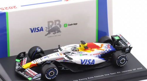 1/64 Spark 2025 Formula 1 Isack Hadjar Racing Bulls VCARB 02 #6