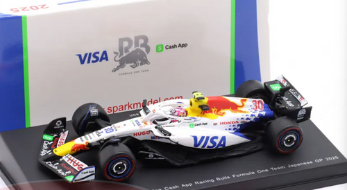 1/64 Spark Racing Bulls VCARB 02 No.30 Visa Cash App Racing Bulls