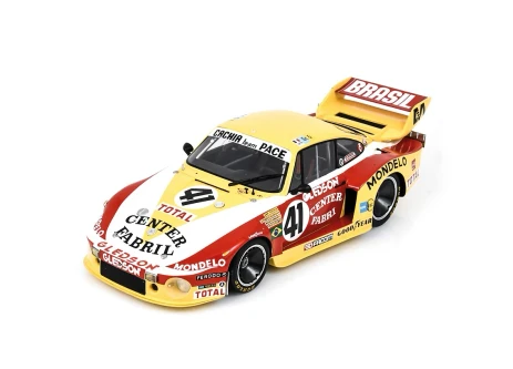 1/18 Spark Porsche 935 No.41 7th Le Mans 24H 1978 P. Gomes - M