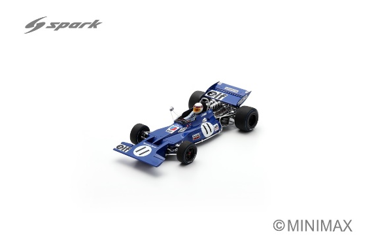 1/18 Spark Tyrrell 003 No.11 Winner Monaco GP 1971 Jackie Stewart