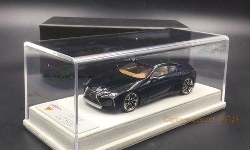 1/43 Makeup Lexus LC LC500 S Package (Black) Car Model