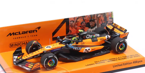 1/43 Minichamps 2025 Formula 1 McLaren F1 Team MCL39 Monaco GP