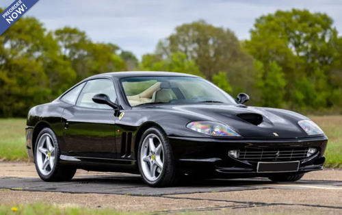 1/18 BBR 1996 Ferrari 550 Maranello (Black with Beige