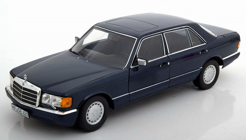 1/18 Norev 1991 Mercedes-Benz Mercedes 560 SEL W126 (Dark Blue