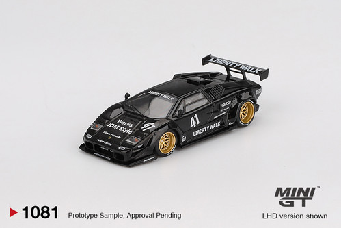 ミニカー MINIGT Lamborghini Countach LB-WORKS MINI GT Lamborghini Countach LB-WORKS White 2024 Tokyo Auto Salon