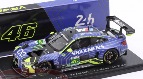 ミニカー 1/43  M4 LMGTE3 VR46 Le Mans 2025 1/43 Spark BMW M4 LMGT3 No.46 TEAM WRT Le Mans 24H 2025 A. Al